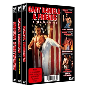 3-DVD-BUNDLE PACK - GARY DANIELS & FRIENDS - 3 KICKBOXER-DVDS 168134